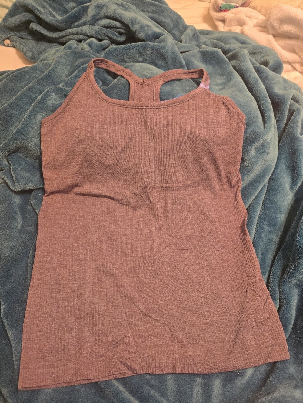 Lululemon Ebb To Street Ribbed Racerback Tank Top Size 12
